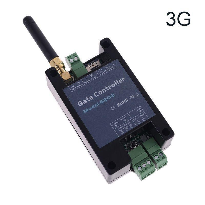 G202 GSM 3G Smart Gate Opener Wireless Automatic Door Receiver Call Relay Switch