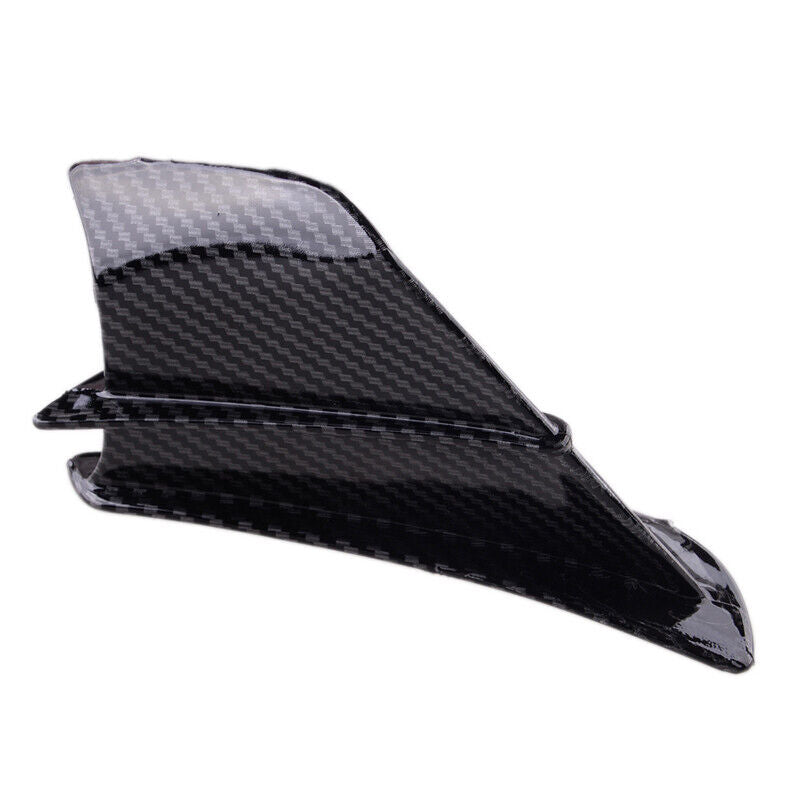 L+R Kohlefaser Motorrad Spoiler Aerodynamische Frontverkleidung Winglets Fin