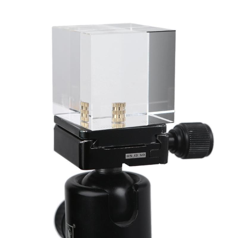 48mm Cube Square Quarter Nut Prism Optical Glass for Wedding Portrait Landscape