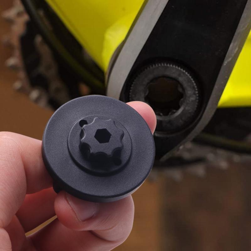 Bicycle Crankset Dust Cap Bolt Install Remover Bike Repair Accessories