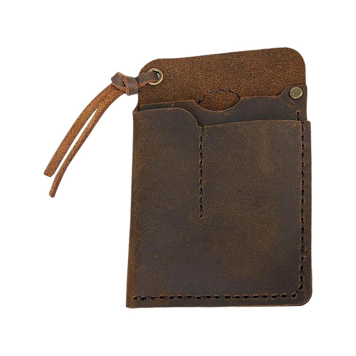 Handmade Multitool Sheath for Belt Pen Knives PU Leather Pouch Holster