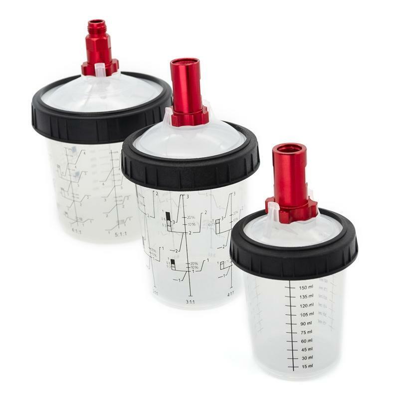 3x M16 1.5P External/Internal Thread M14 1.0P Internal Thread Spray Gun Adapter