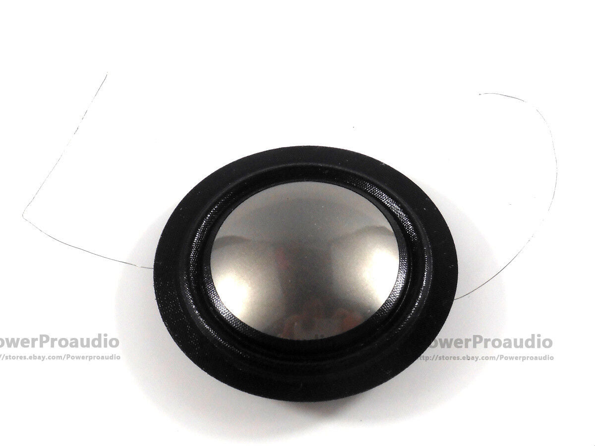 2PCS  Voice coil 26mm  silk+ Sliver Titanium diaphragm dome Lead wire both side