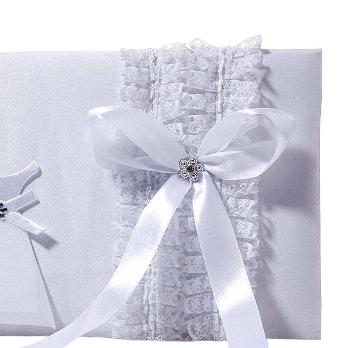 Wedding Guest Book Bowknots Guest Sign Book Guest Registry for Party Wedding