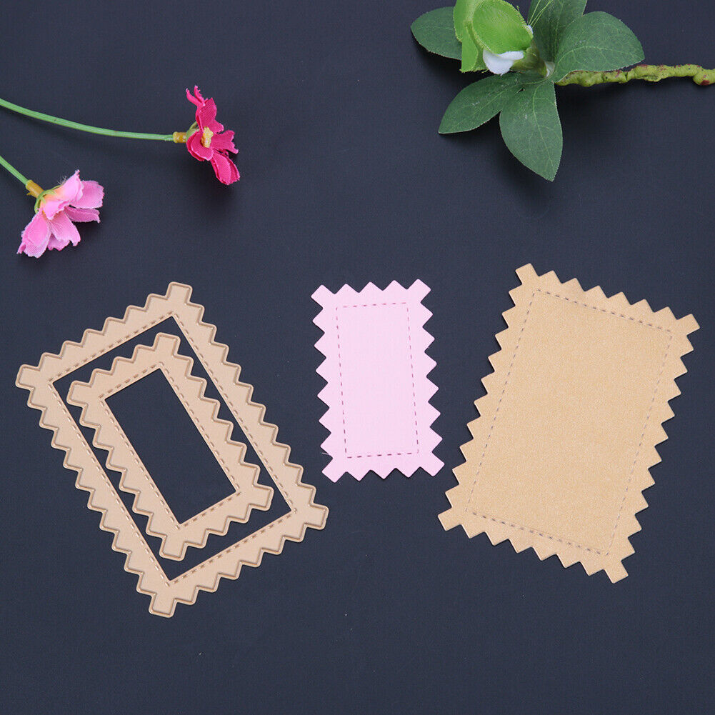 3 Square Paper Card Cutting Dies Stencil Craft Scrapbooking Halloween DIY