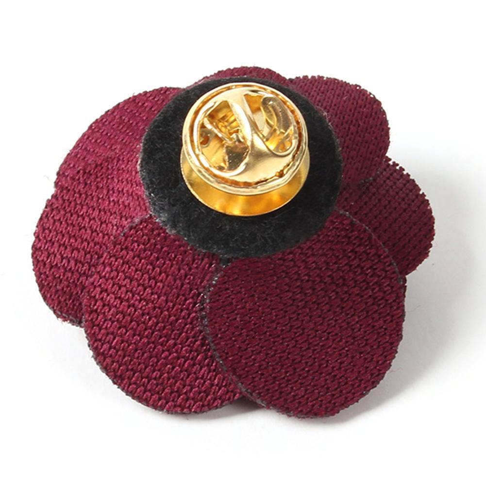 Men Women Rose Flower Brooch Suit Wedding Party Pins Jewelry Gift (260617)