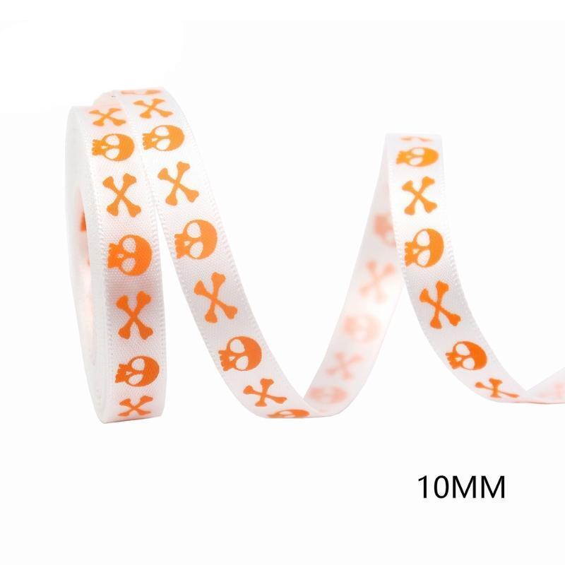 Grosgrain Ribbons Pumpkins Ribbon Hair Bow Clips Gift Bows Crafts DIY Sewing