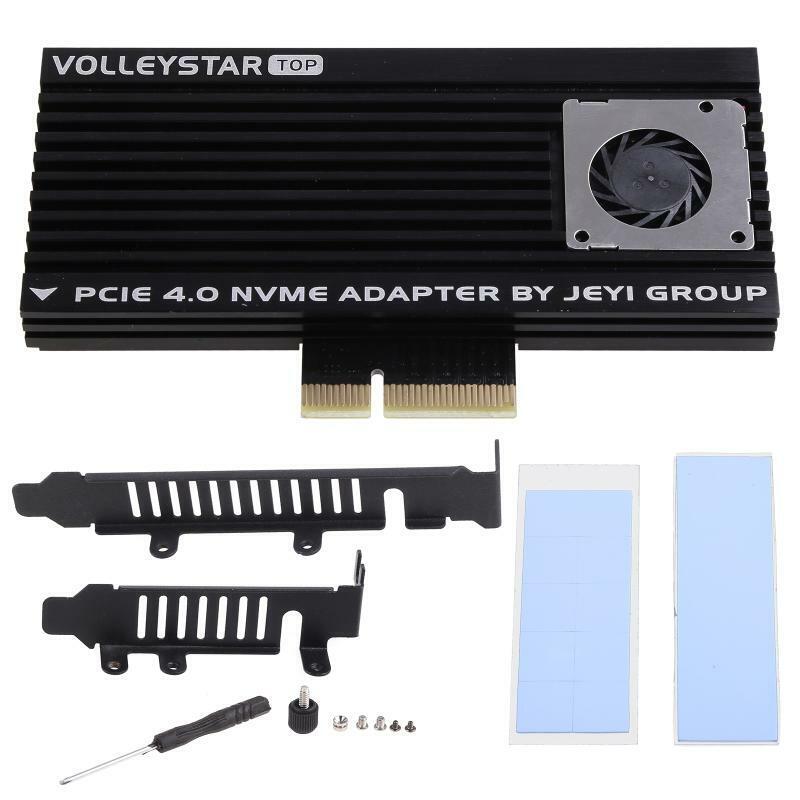 M.2 SSD Adapter Expansion Card Interface NVMe PCIE 3.0 Supports X4/X8/X16 Slots