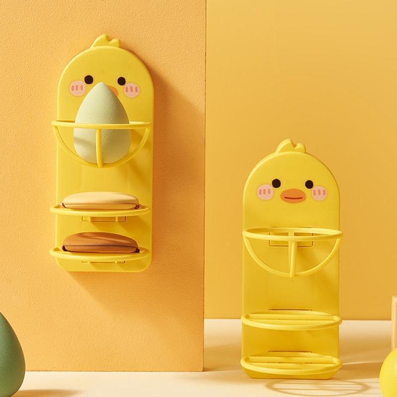 Beauty Egg Shelf Exquisite Puff Organizer Holder Multifunctional Storage Rack