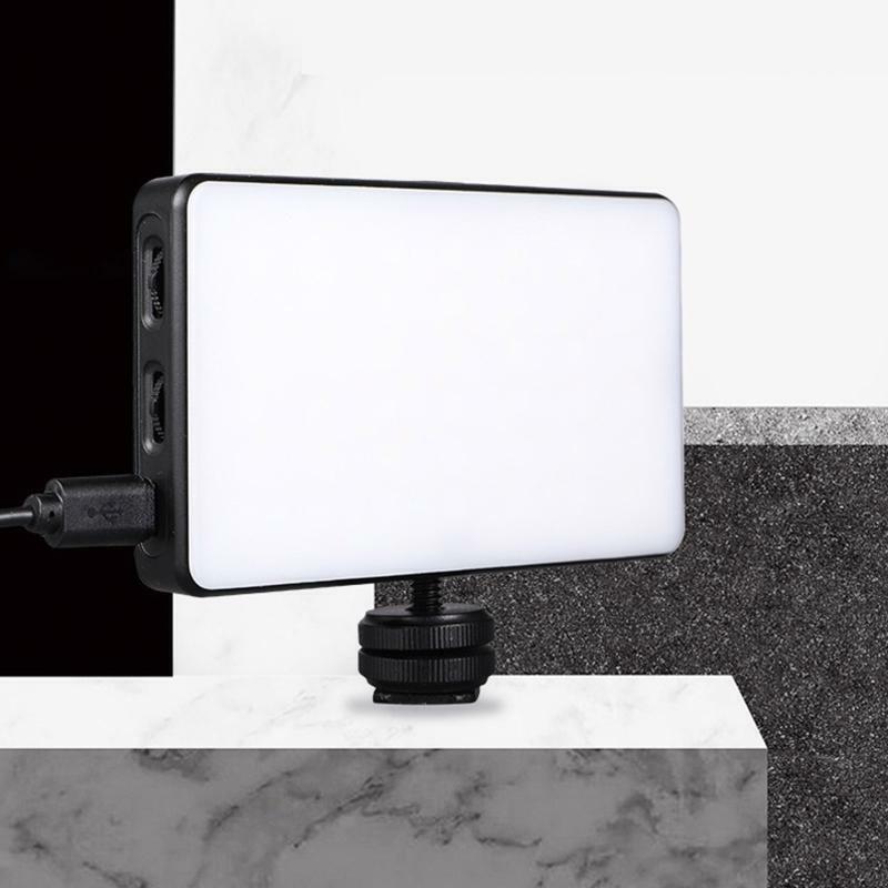 RGB LED Video Light Photography Camera Fill Light CRI95+ 2500K-9000K Display