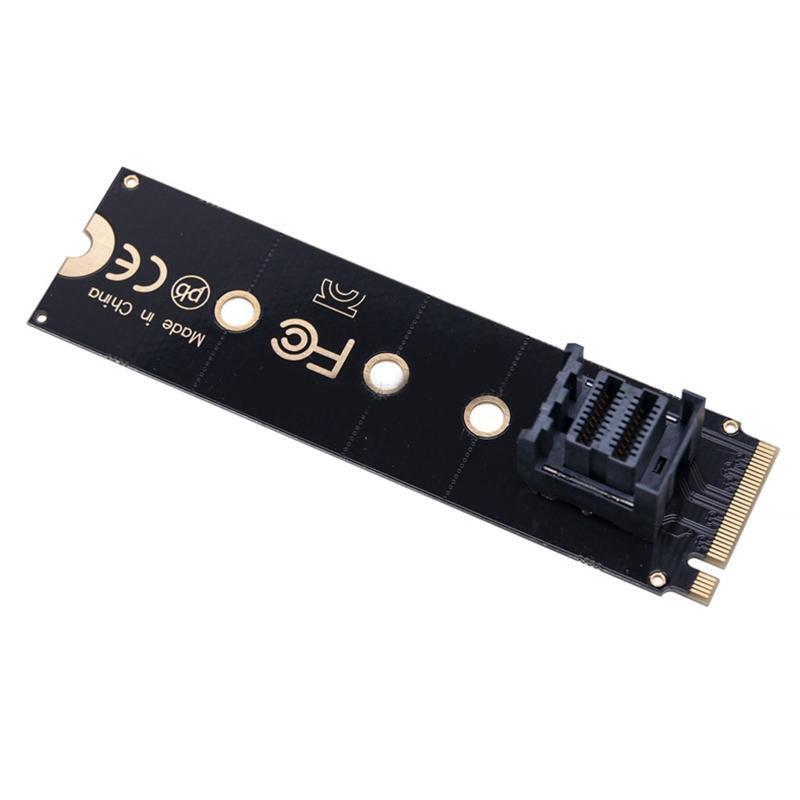 U.2 SFF-8639 to PCIe NVMe M.2 SSD Adapter Card SSF-8643 to SFF-8639 Converter