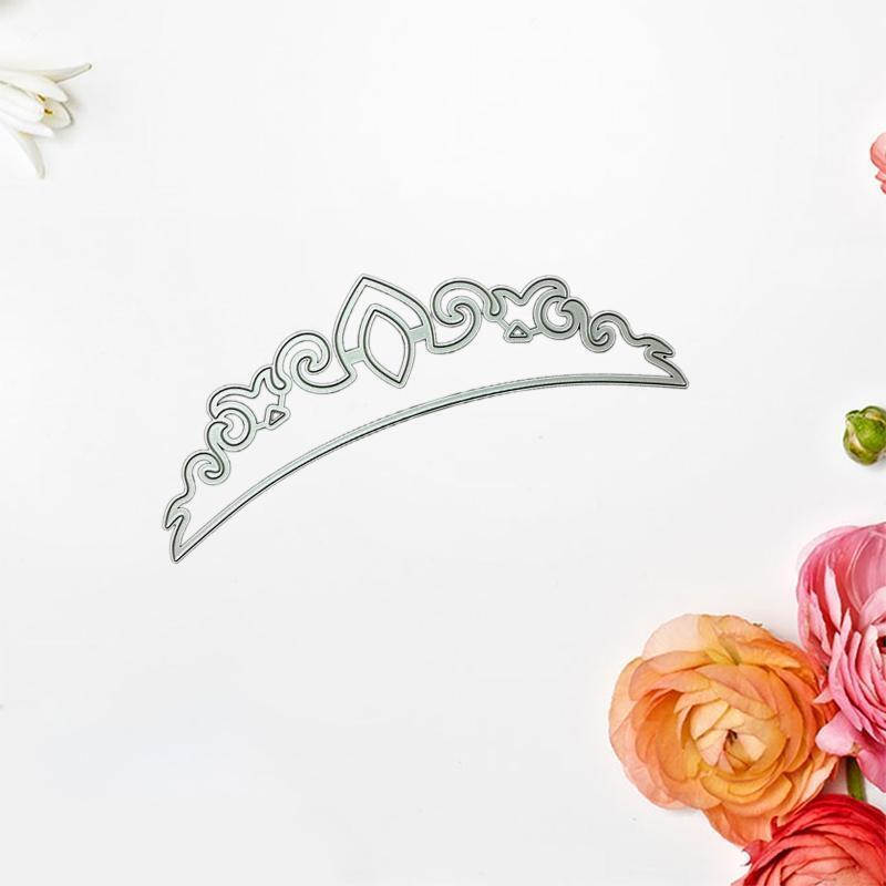 Birthday Crown Metal Cutting Dies Scrapbooking Stencil Die Cuts Card Embossing