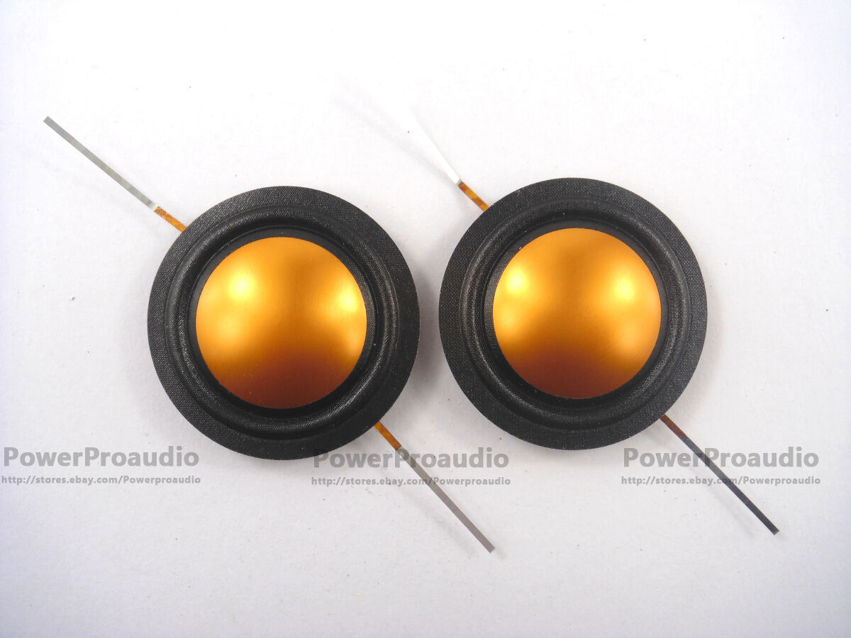 2PCS  25.4mm 25.5mm (1") silk+Titanium diaphragm dome Tweeters voice coil