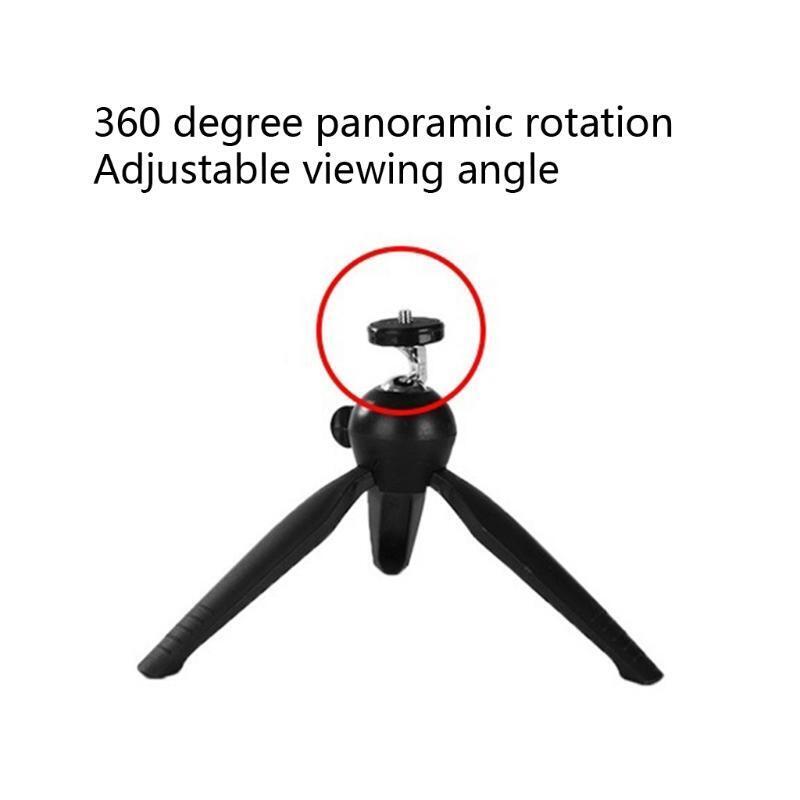 Compact DLSR/Webcam Camera Tripods Holder Table Top Stand with PET Lock