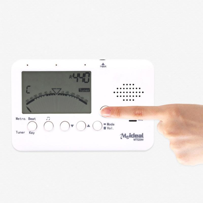 Wind Instrument Tuner with Power-saving Design Portable Chromatic Digital Tuner