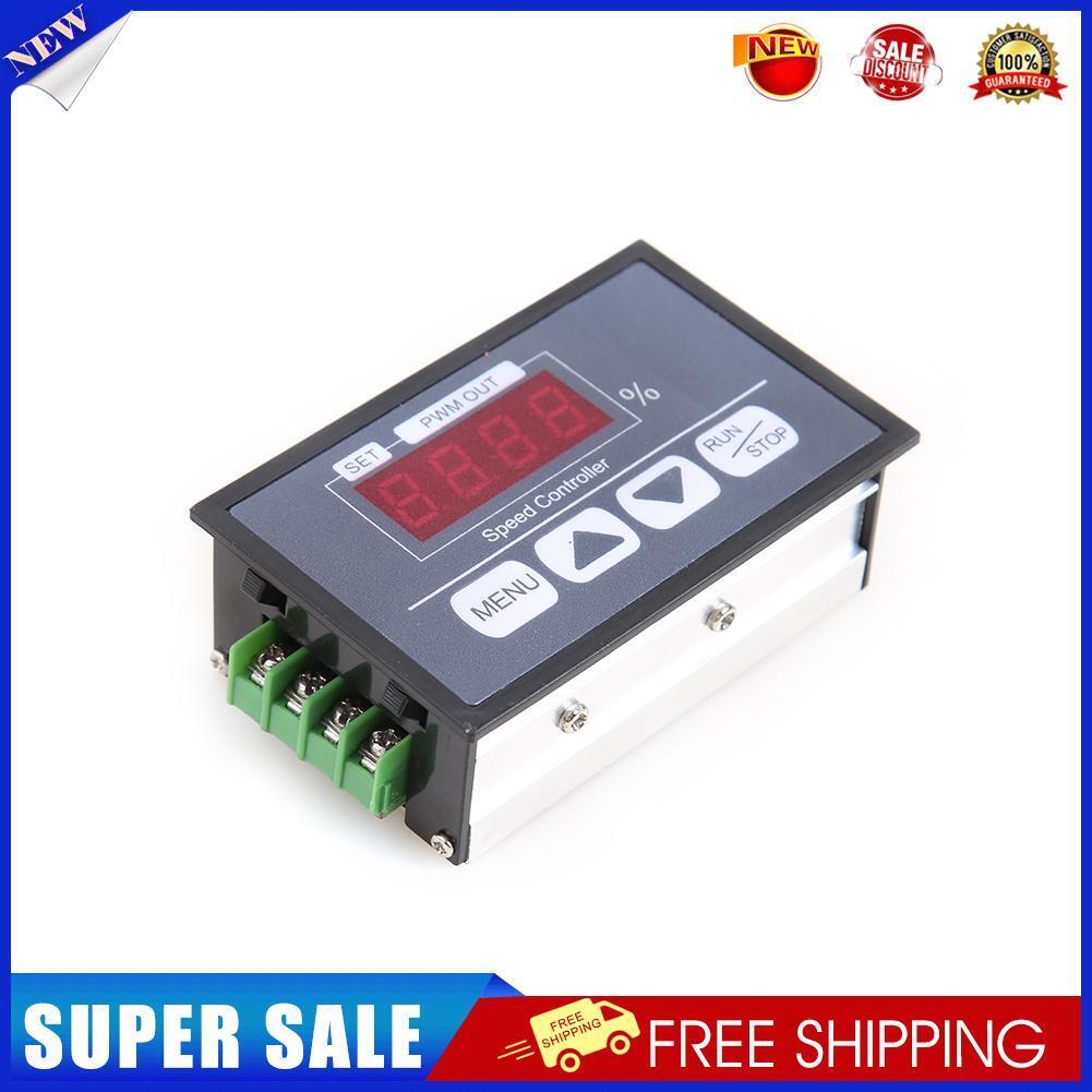 6-60V 30A Slow Start Stop PWM DC Motor Speed Control Switch Digital Display