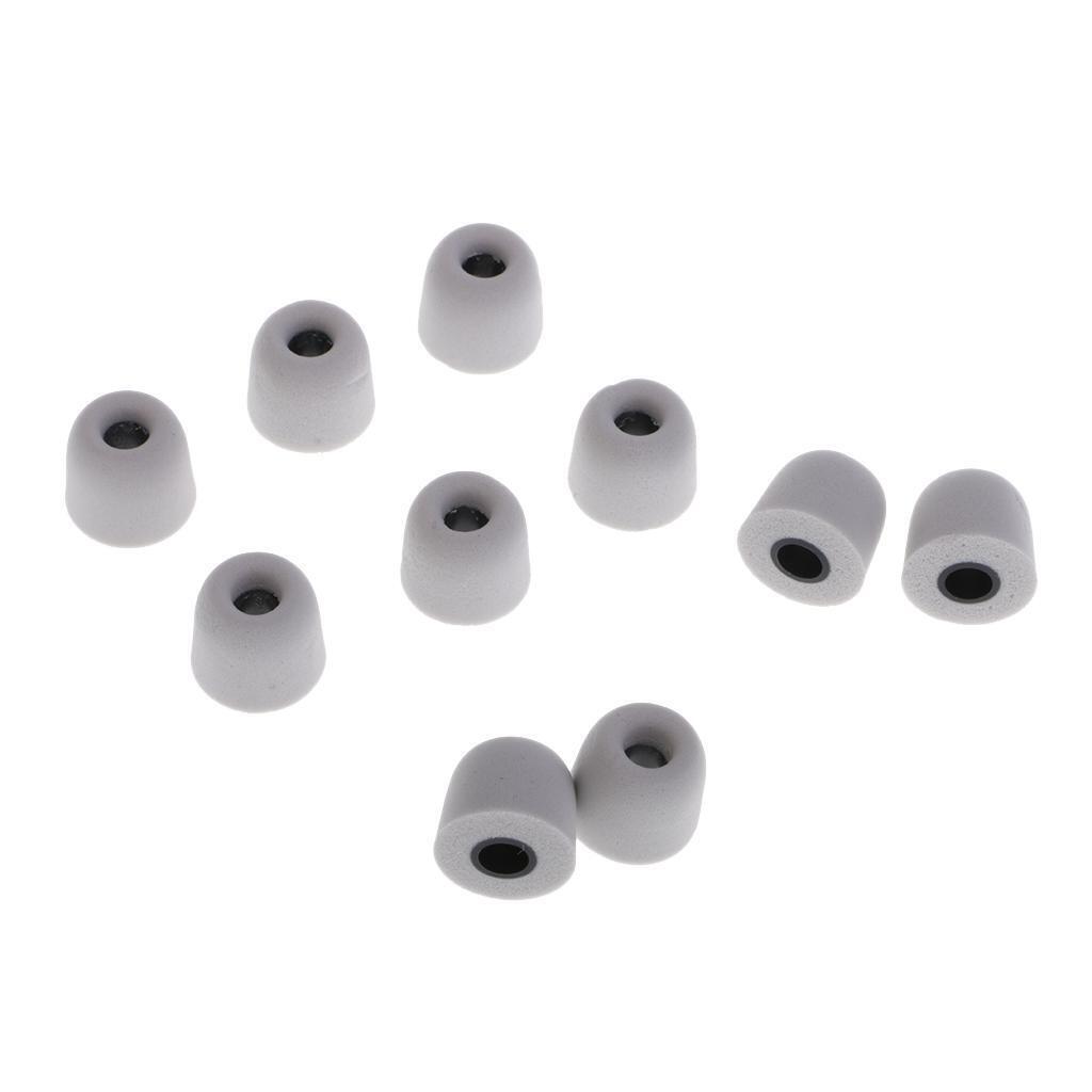 20 Pieces Earbud Memory Foam Ear Earplug  For  Headphone 4.5 mm