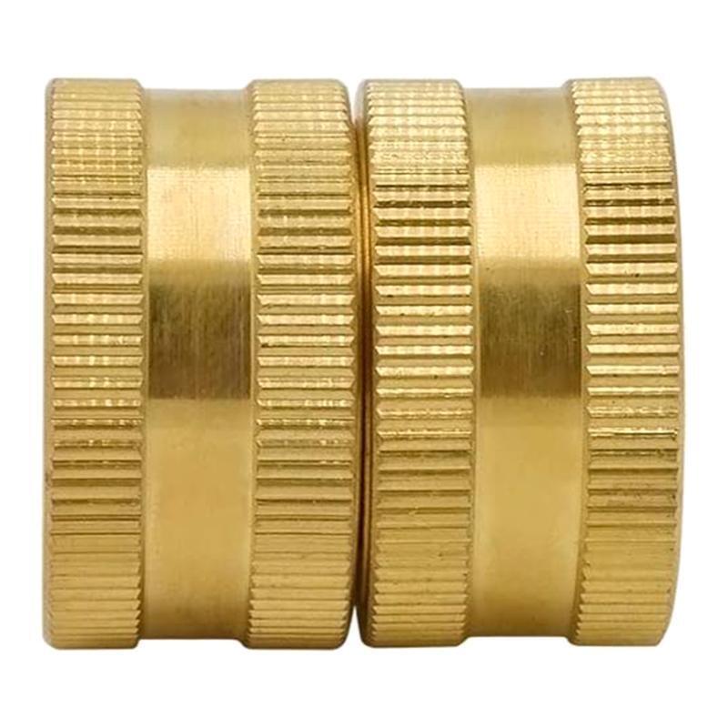 Solid Brass Garden Hose 3/4inch Garden Hose Connector Female to Female