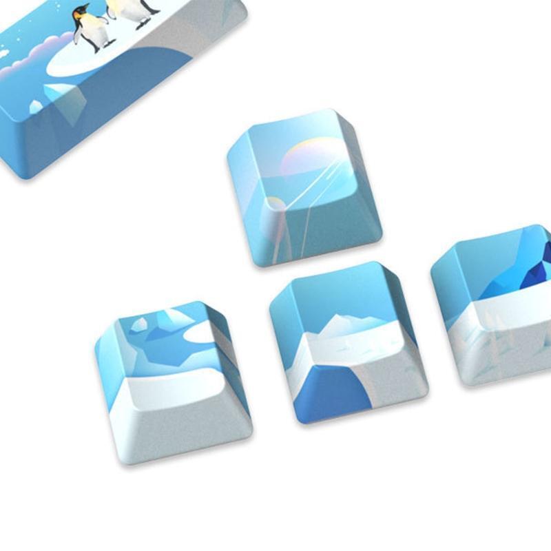 8 Keys OEM Profile Keycaps PBT Dye Subbed Keycap Set SPACE ESC ENTER DIRECTIONS