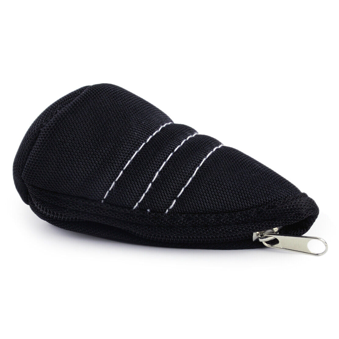BLACK Car Gear Shift Knob Shifter Cover Sleeve Protection Antislip Zipper Li