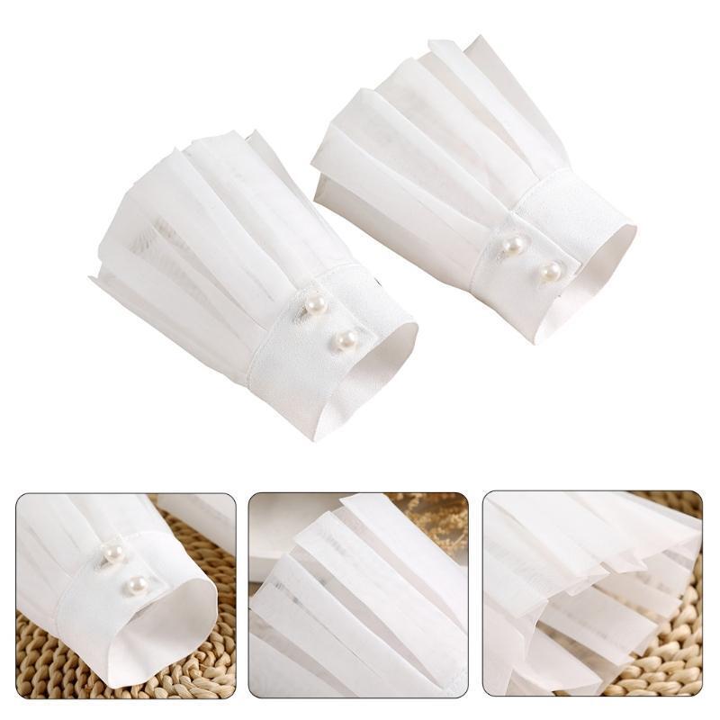 False Sleeves Wrist Cuffs Costume Accessory Detachable Sleeves For Women Dresses