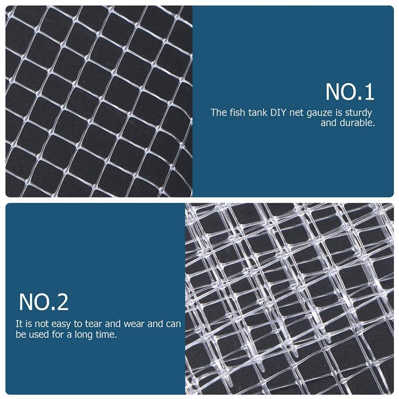 Invisible Net Fish Shrimp Turtle Anti-escape Net for Aquarium Fish Tank Covering