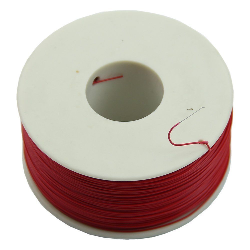 0.25mm Wire-Wrapping Wire 30AWG Cable 305m New (Red)  SH