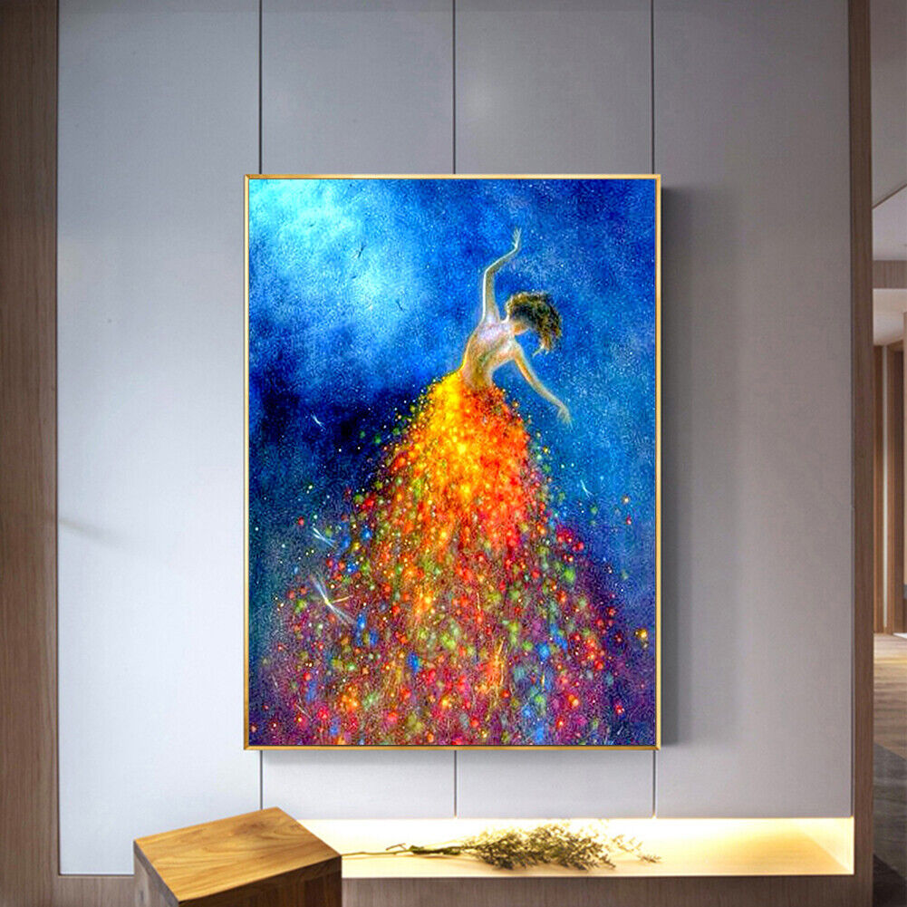 5D DIY Full Square Diamond Painting Dancing Women Embroidery Home Pictures
