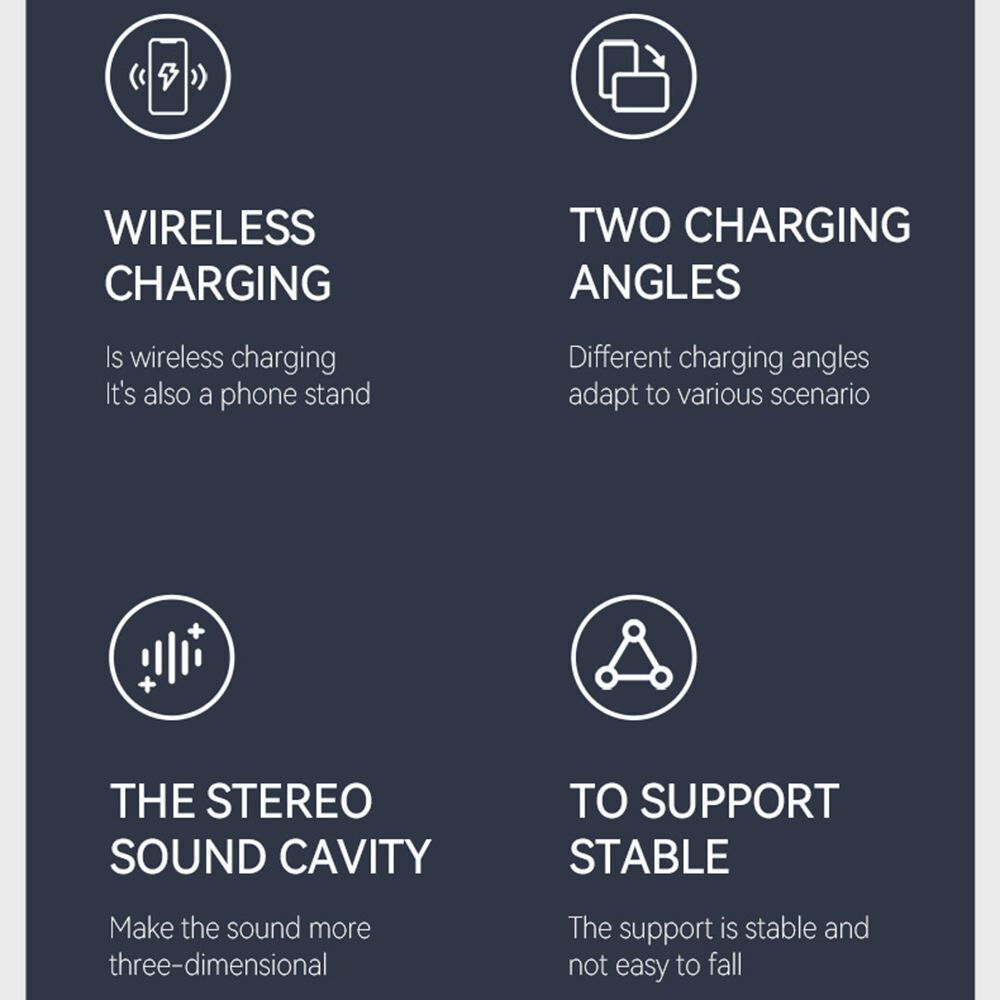 Portable Mini Chair Phone Holder Phone Wireless Charger Fast Charger