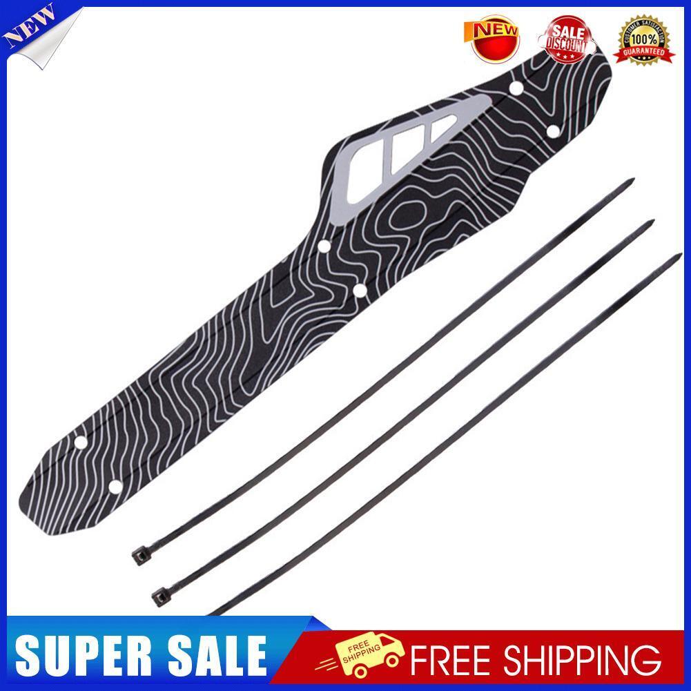 PP Bicycle Chain Stay Guard MTB Road Bike Frame Protector Cover (Black)