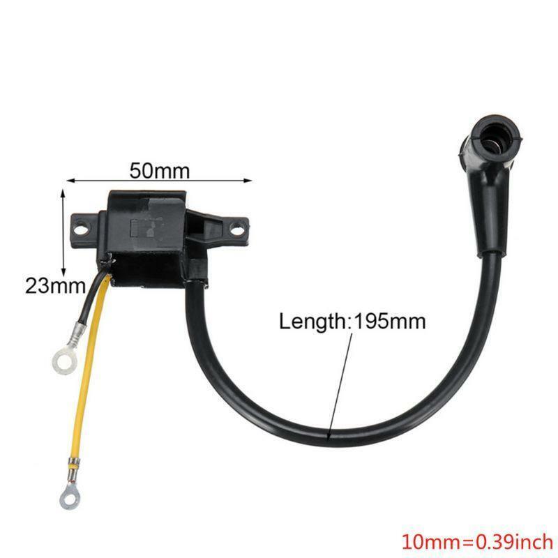 Upgrade Ignition Coil ABS & Metal Made Spark Plug Set Combustion Efficiency
