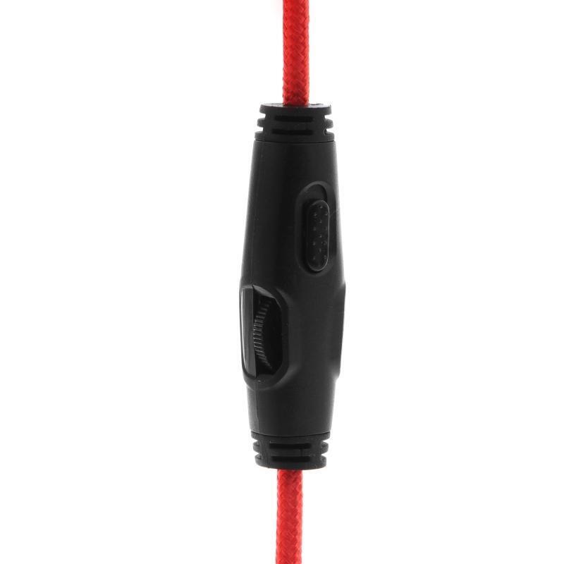 Inline Mute Wire Audio Cables forKingston HyperXCloudAlpha Mix Flight Earphone