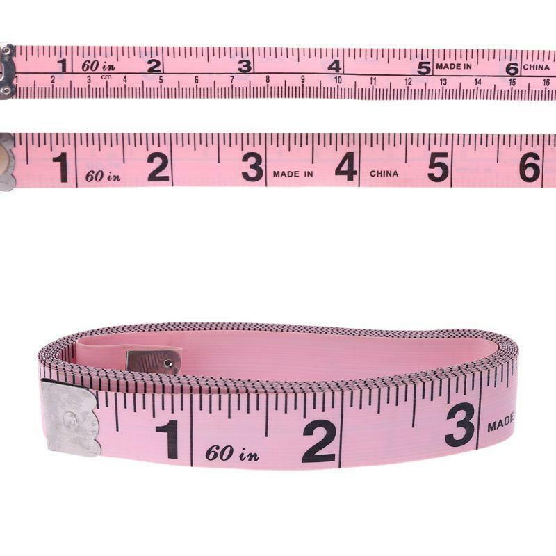 150cm 60" Vinyl Tape Measure Tailor tool cm/inch Clothes Measure Measurement