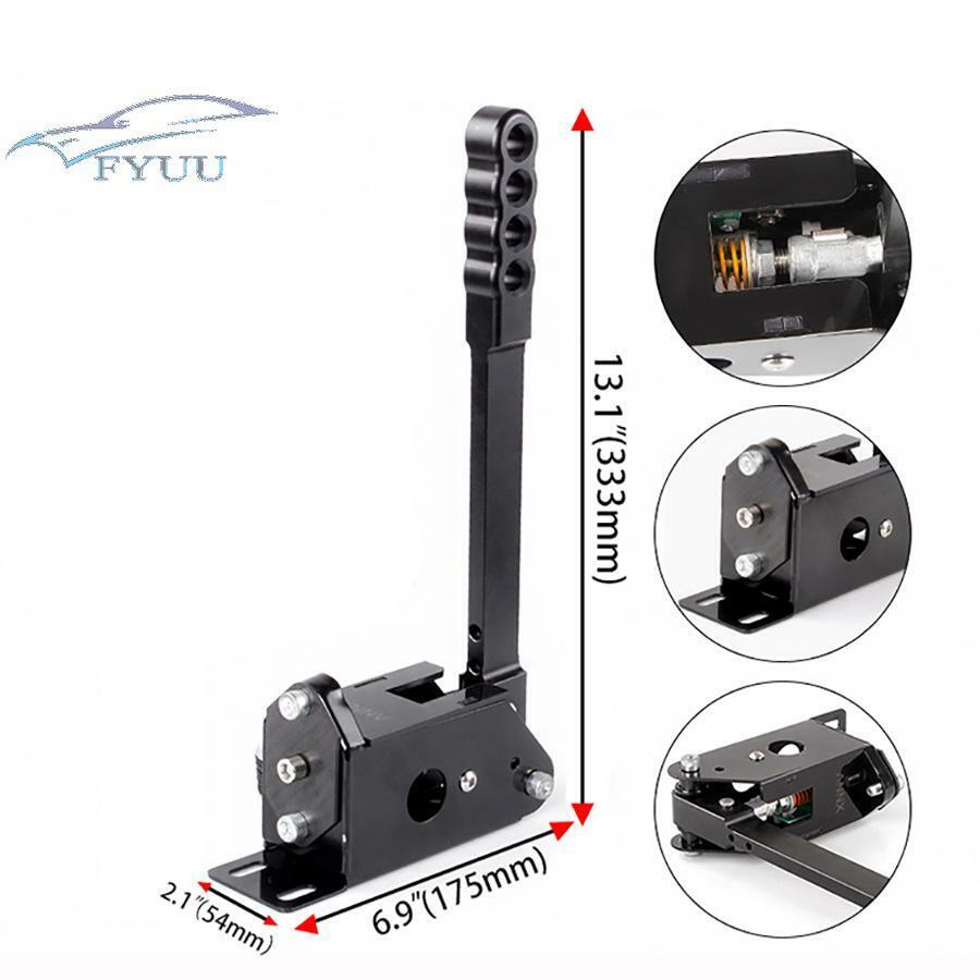 For 14Bit PC Windows For Sim Racing Games USB Handbrake Steel+Aluminum Structure