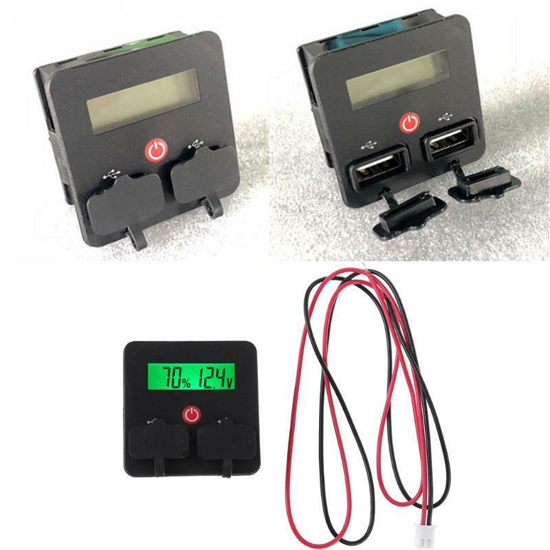 Universal Digital Voltmeter Battery Capacity Indicator Waterproof Module 12V 24V