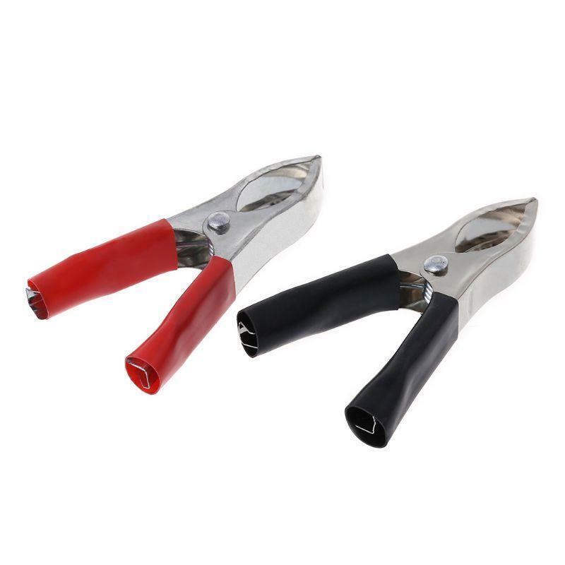 10pcs 30A Alligator Clips Battery Test Lead Clamp Crocodile Clip 70mm