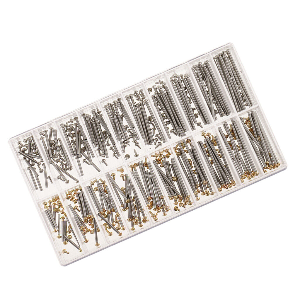 Watch Strap Screws 10 Size Stainless Steel Watch   Repair Tool