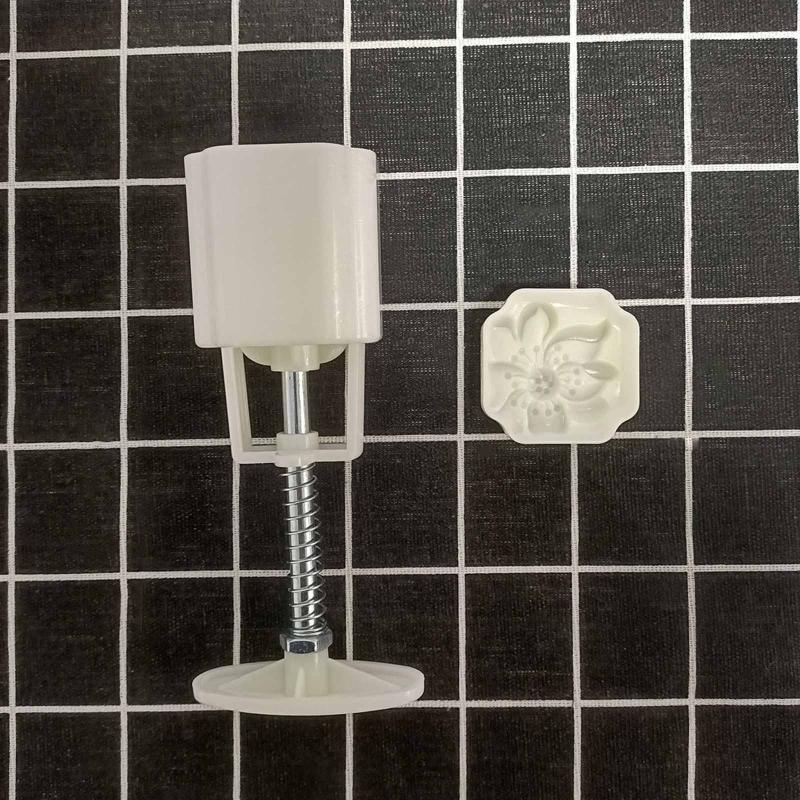 Moon Cake Moulds with 4 Different Stamps DIY Baking Mold for Mid-Autumn Festival