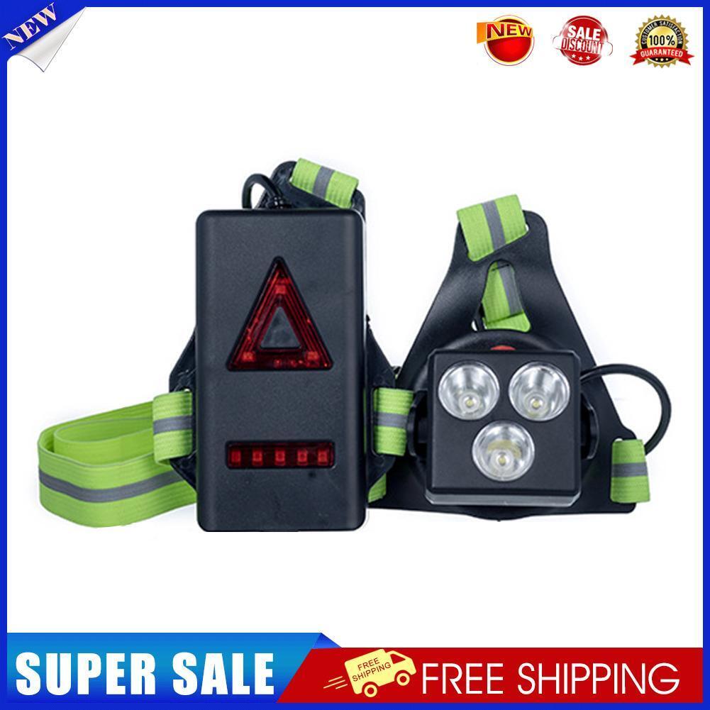 LED Running Light Rechargeable Waterproof Chest Lamp for Jogging Camping
