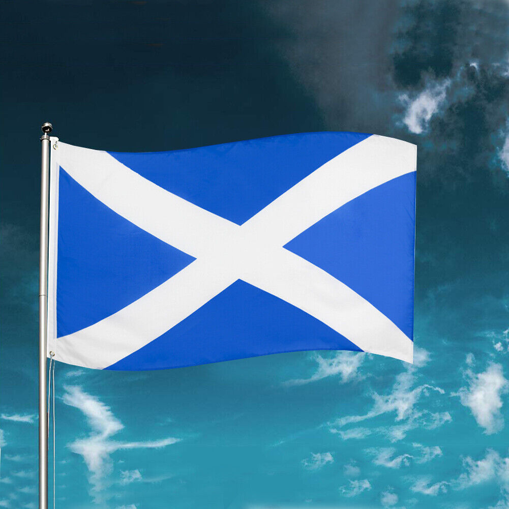 90x150cm Scotland Cross Flag Soccer Fan Saint Andrew Banner Saltire Pennant