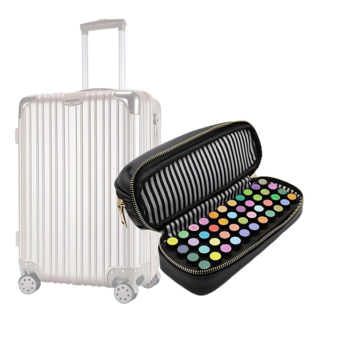 Oil Storage Case Double-Layer Traveling Shockproof Nail Polish Holder