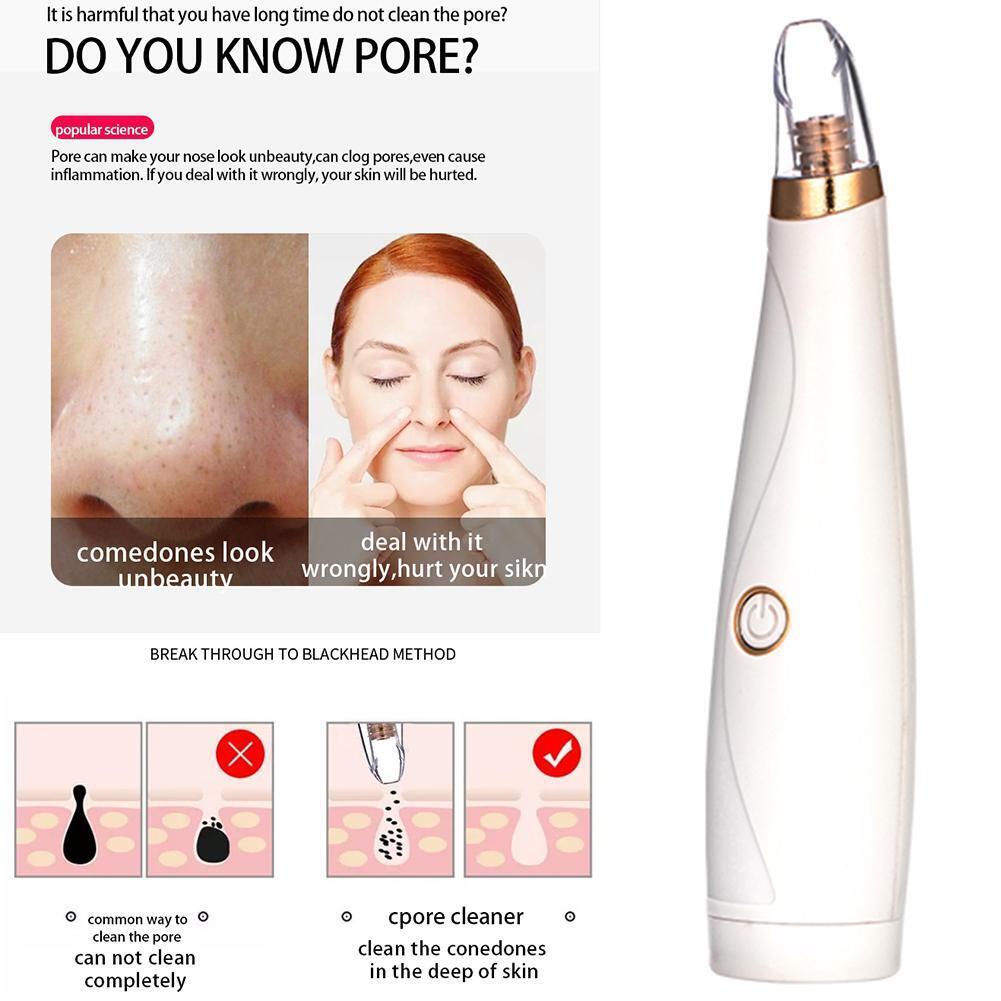 Electric Blackhead Remover Face Pimple Pore Acne Removal Skin Care Device