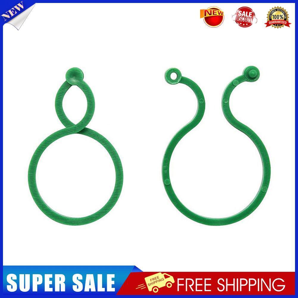 Garden Plant Vine Support Binding Clip Gardening Greenhouse Clip (S 50pcs)