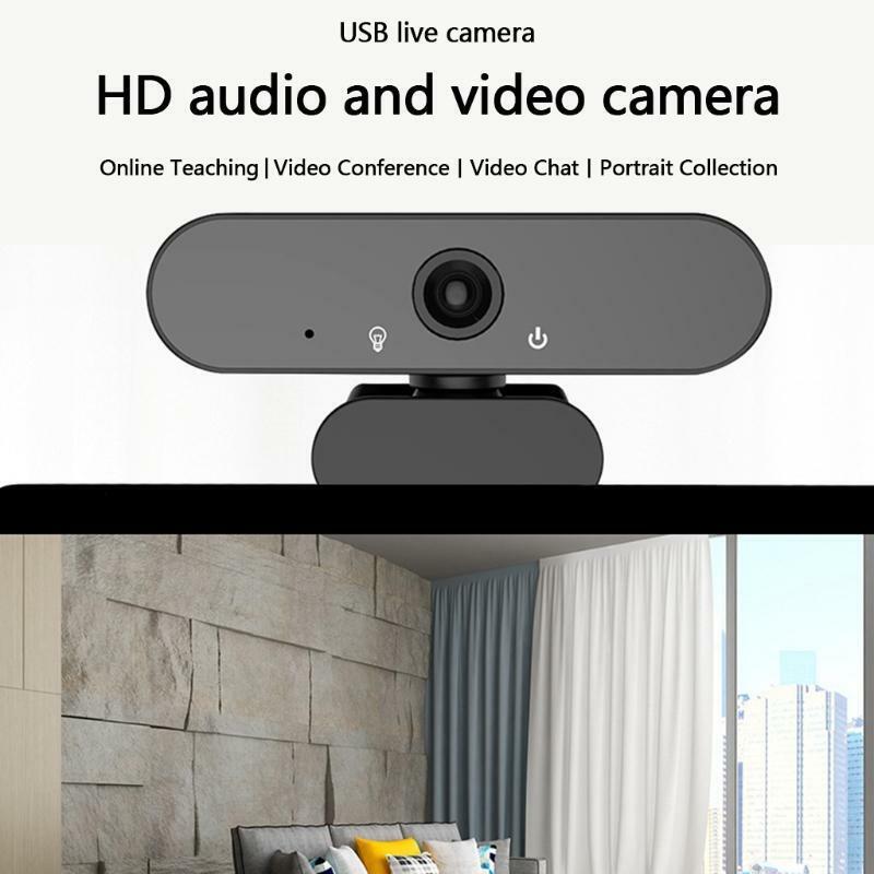 1080P Autofocus High-definition Beauty Camera Led Light PC Beauty Live Cam