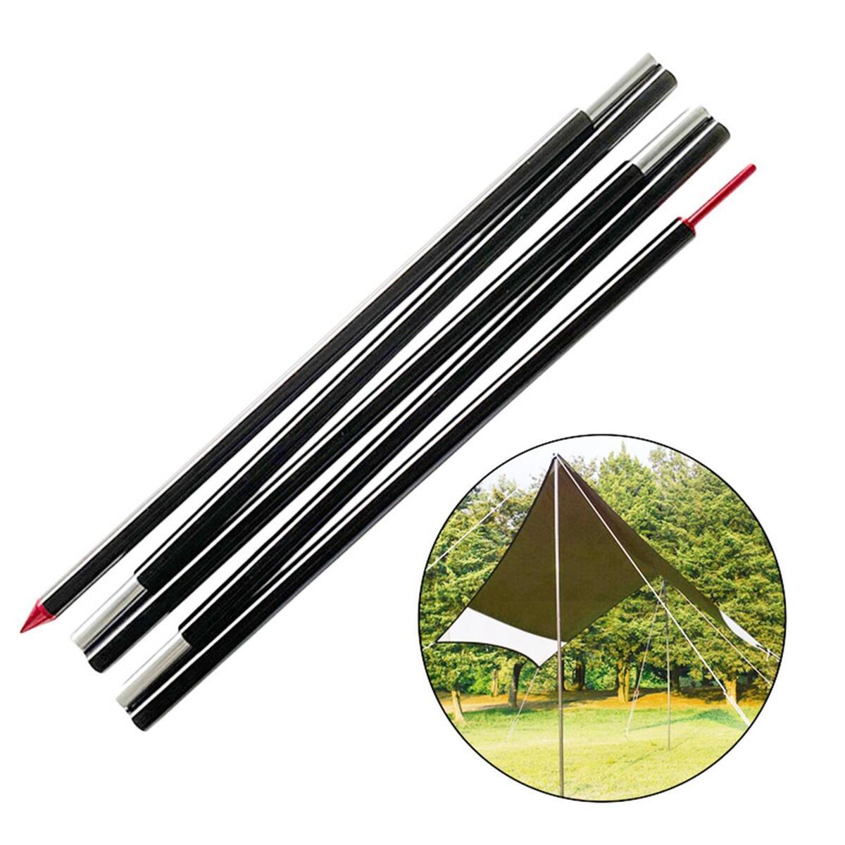 Awning Support Pole Tarp Tent Shade Garden Sunshade Camping Sun Shelter