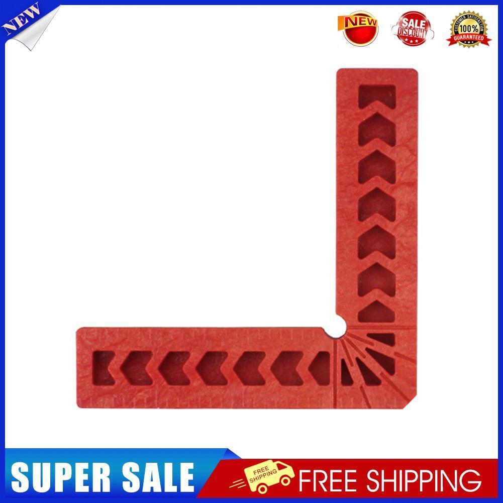 90 Degree Right-Angle Ruler Woodworking Right Angle Positioner (4 inch)