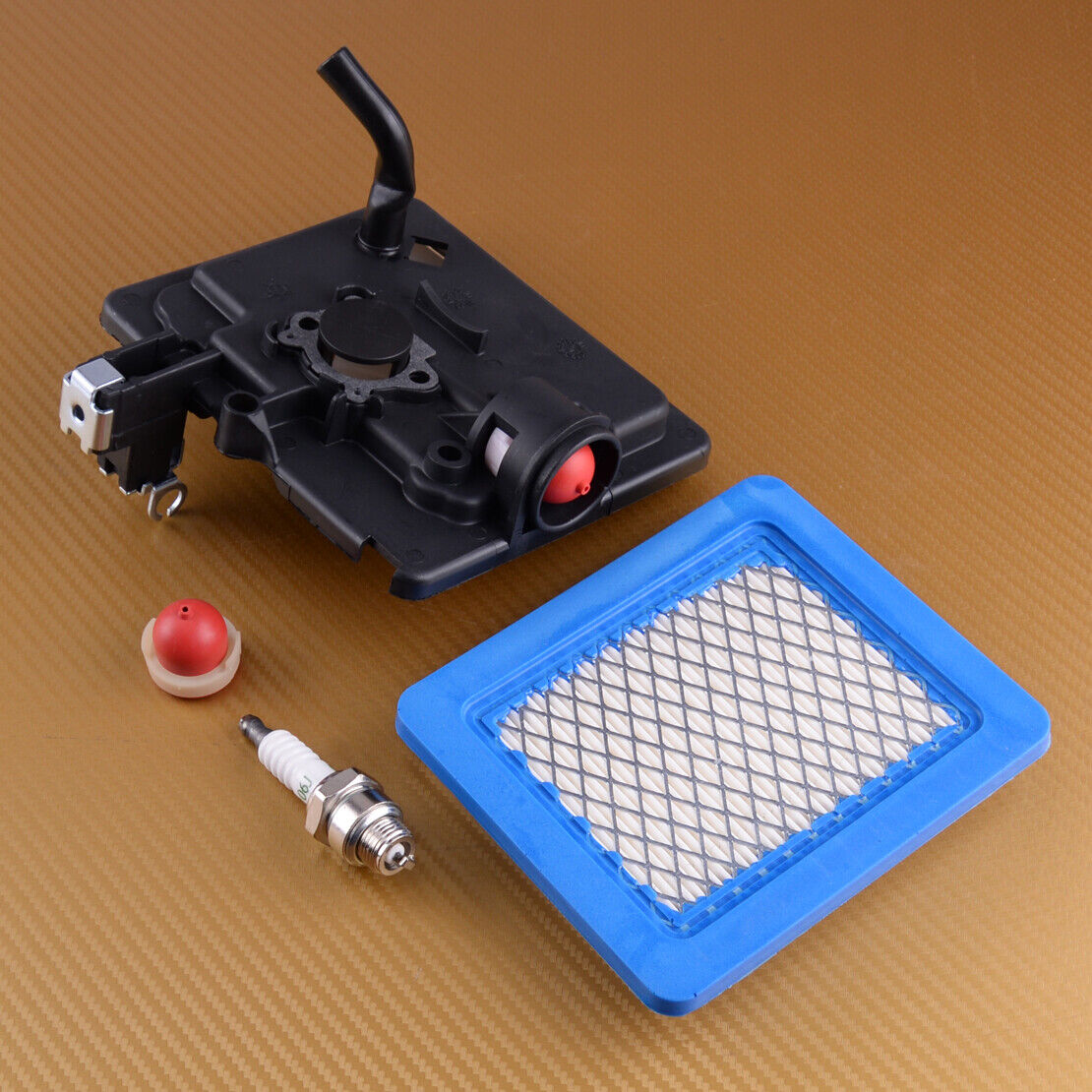 4pcs/set Air Filter Cleaner Primer Base fit for Briggs Stratton 792040 691753 li
