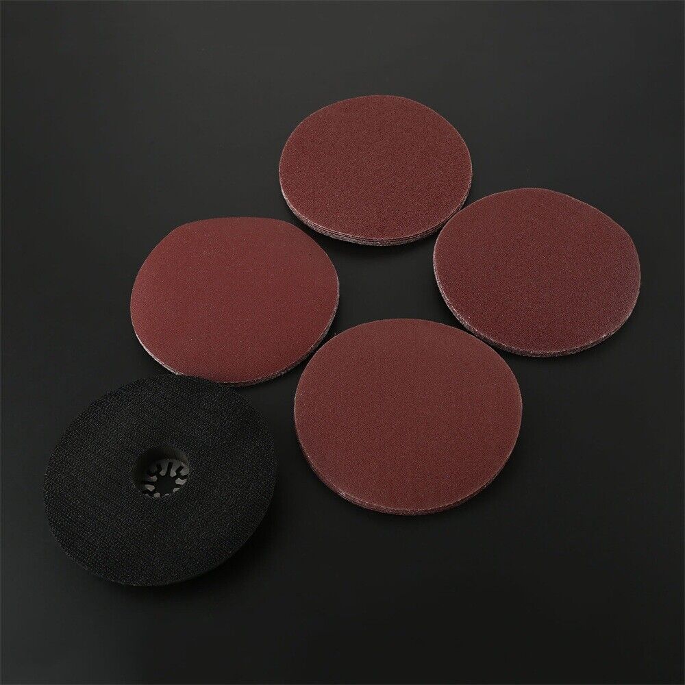60/80/120/180 Grit Grinding Sandpaper Abrasive Sheet &Angle Grinder Sanding Disc
