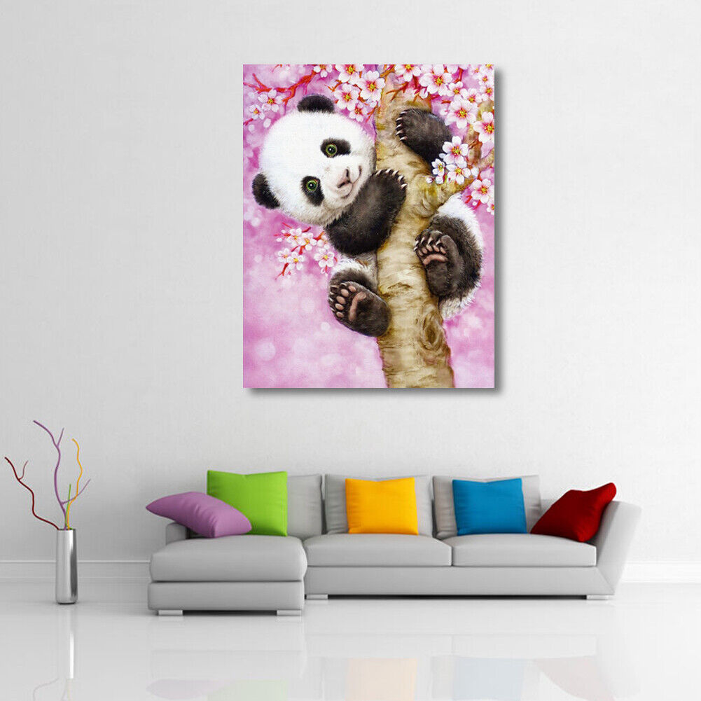 Panda Diamond Embroidery 5D Diamond DIY Painting Craft Home Decor