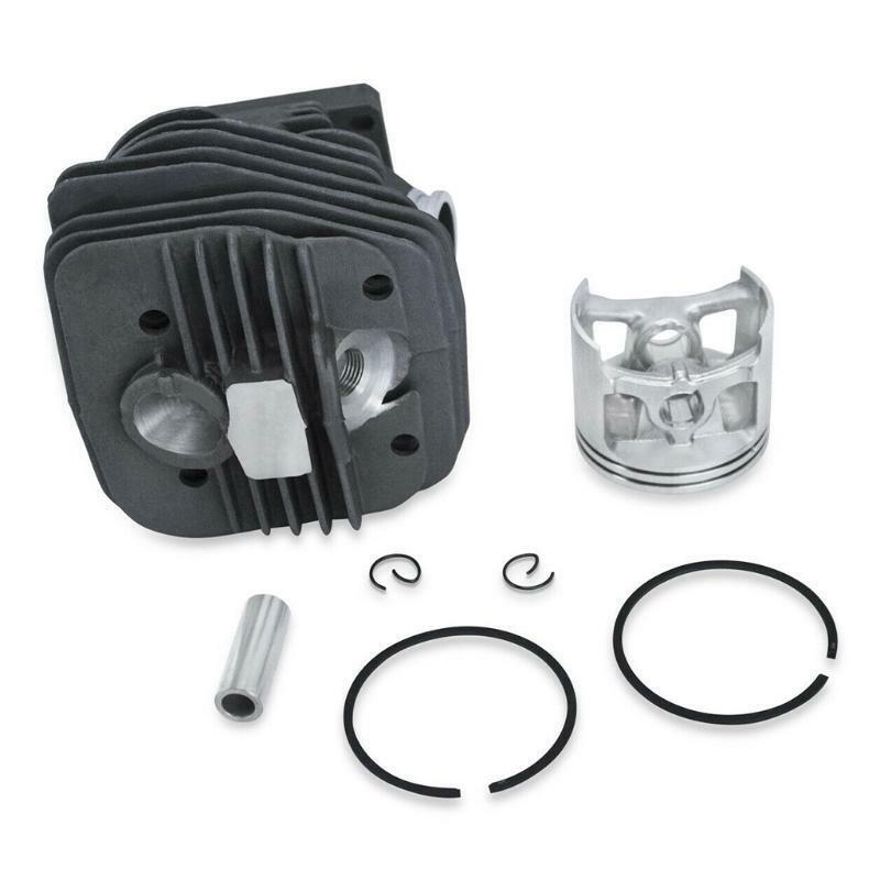Cylinder Head Piston Kit for 066 MS660 with Rings Pin Clips 54mm Chain Saw